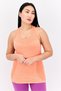 Women Sportswear Fit Sleeveless Running Tank Top, Orange