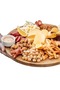 Bamboo Presentation Serving Tray & Plate - Snack Bowl Breakfast Cheese Plate 5 Compartments - 2