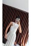 Linen White Dress with Shoulder Detail - 6
