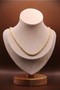 316L Steel Gold Plated Necklace Stainless – Tarnish and Water Resistant