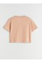 Vizyon New Season Crew Neck Bow Printed Girls' Shorts Pajama Set - 5