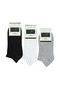 Çega Stitch-Free Perfumed Bamboo Women's Comfort Socks 3-Piece Booties Socks