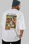 Paul Gauguin Arearea Back Printed White Oversize T-Shirt Men Women Crew Neck Cotton t Shirt - 7