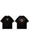 Unisex Stylish Comfortable Oversize Cotton Crew Neck T-Shirt with Special Design Code 37563 - 2