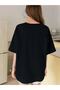 Unisex Stylish Comfortable Oversize Cotton Crew Neck T-Shirt with Special Design Code 37687 - 2