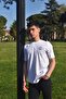 Sun or Moon Embroidered Special or Single Unisex Oversize Crew Neck 100% Cotton T-shirt for Couples - 8