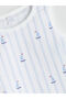 Original Oval Collar Baby Boy Undershirt and Shorts 2-Piece Set - 3