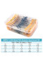 YTDMEN 300PCS-box 300/600pcs 30Values 1/4W Metal Film Resistor Kit 10Ohm ~1M Ohm Resistance 1% Set o - 4