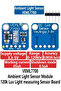 VEML7700 Ambient Light Sensor Module 120k Lux Light measuring Sensor Board 3.3V 5V I2C IIC Interf... - 8
