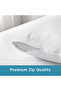20x30inch (50x75cm) 2pcs Cooling & Waterproof Pillowcases (Q-Max: 0.35) 100% Cooling Nylon Jacquard - 5