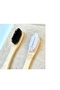 Pack of 2 100% Natural Bamboo Toothbrush (Adult Black and White 2 Pack) - 3