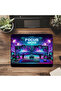لوحة ماوس Gamer Setup - Focus Open - لوحة ماوس مستطيلة مطبوعة مستوردة مقاس 19 × 23 سم 2 مم - 7