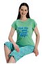 Notte Mia Design Capri Women's Pajamas Setsummer Cotton 2-Piece Set S–Xl Comfortable