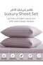 Striped Fitted Sheet Set 200x200 cm Super King – 1 Fitted Sheet + 2 Pillowcases, 35cm Deep - 6