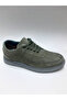 Khaki Leather Lace up Khaki Color Flexible Comfortable Nubuck Summer Men's Shoes - 2