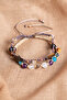 Certified Scorpio Natural Stone Double Macrame Bracelet - 3