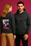 Lenithra Berserk Guts Anime Back Printed Unisex Oversize Smoked Hoodie