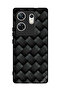 غطاء حماية لهاتف Infinix Zero 30 4G بنقشة خطوط داكنة