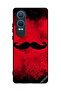 غطاء حماية لهاتف OnePlus Nord CE4 Lite 5G بشعار Mustache