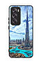 غطاء حماية لهاتف Oppo Reno12 Pro 5G، برج خليفة، غيوم تلامس السحاب