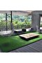 FFD Thick Artificial Grass Turf 2x4M | Realistic Synthetic Lawn Mat with Drainage – Durable - 4