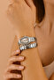 New Zircon Stone Detailed Snake Model Women's Wristwatch - 2