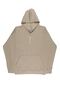 Lenithra Attack on Titan Eren Anime Back Printed Unisex Oversize Beige Hoodie - 4