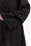 Black-Sleeved Modal Trousers Suit with Scallop Detail - 5