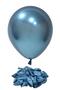 18 Inch Chrome Blue Jumbo Large Size Balloon 45 cm - 2