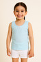 3-Pack Girls' Cotton Vests – Pastel Soft Essentials in Pink, Yellow & Blue - 5