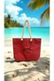 Beach Bag Shoulder Hand Arm Bag Casual Spacious Multi-Purpose Colorful Women's Bag