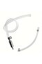 Silver Car Motorcycle Brake Bleeding Oil Change Pump Tool Bleeder Fluid Hose Hydraulic Clutch Valve