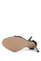 Women's Genuine Leather Black Crocodile Heeled Shoes - 4