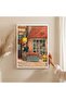 Wooden Frame Painting Framed Poster Art Wall Decor Tk/1478
