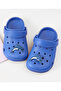 Dolphin Applique Back Strap Closure Clogs - Blue