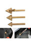 3pc Soldering Iron Tips Set Copper Triangular Smoothing Head Replacement Tips for 80Watt Plastic ... - 2