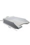 Document tray, stackable, flexible plastic, white - 3