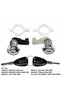 Left+Right Car Door Lock Barrel Cylinder with 2 Key for Renault Megane Scenic Clio Master OE 7701... - 6