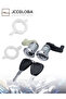 Left+Right Car Door Lock Barrel Cylinder with 2 Key for Renault Megane Scenic Clio Master OE 7701... - 7