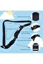 1pc Maternity Seat Belt Anti-Chafe Belly Support Strap | Driving Assistant Anti-Squeeze Cover Limite - 3
