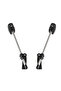 Motorcycle Windshield Mount Kit Bracket Adjustable Universal Windscreen Fairing For Street Bike W... - 7