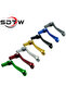 black SDTW CNC Universal 10-11mm Motorcycle Folding Aluminum Gear Shift Lever Fit For 50/110/125/150 - 2