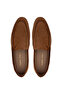 Men's Genuine Leather Brown Loafer Shoes - 5