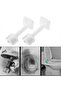 2 Sets Plastic Toilet Cover Hinge Repair Fixing Screws Universal Replacement Toilet Cover Set Scr... - 7