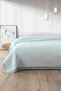 Lacy Single Waffle Pique- 100% Cotton Honeycomb Pique-160X230 Cm-Mint