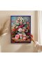 Wooden Frame Painting Framed Poster Art Wall Decor Tk/1482