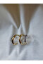 Special Series Zircon Stone 2-Piece Hoop Earrings - 6