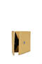 Unisex Genuine Leather Yellow Wallet - 3