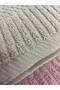 Atlas 3-Piece Hand and Face Towel Set – 50X90 cm 100% Cotton, Soft Textured, Knitted Pattern. - 5