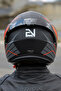 ThunderBolt Mat Siyah- Kırımızı Kask - 4